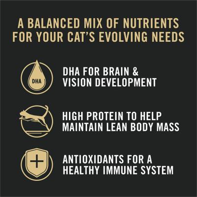 Show full view: Purina Pro Plan All Life Stages High Protein Classic Entree Variety Pack Pate Wet Cat Food, 3-oz can, case of 24 slide 6 of 11