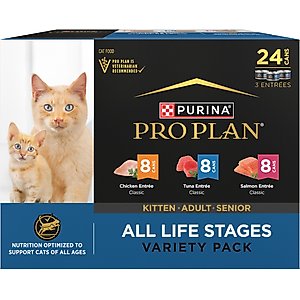 Purina Beyond Grain-Free Pate 3 Flavors Variety Pack Canned Cat Food