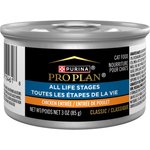 Purina Pro Plan All Life Stages High Protein Classic Entree Salmon Pate Wet Cat Food, 3-oz can, case of 24