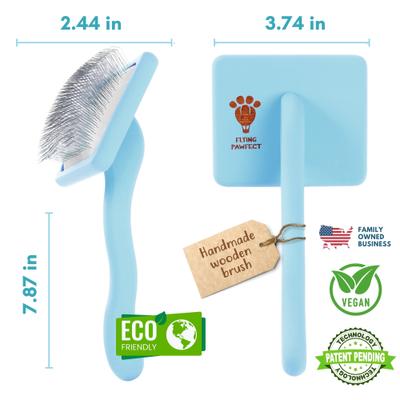 Show full view: Flying Pawfect Flat Dog Brush, 3 count slide 5 of 10