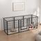 Show in main carousel: Cesicia 8 Panel Metal Dog Playpen, Black slide 2 of 8