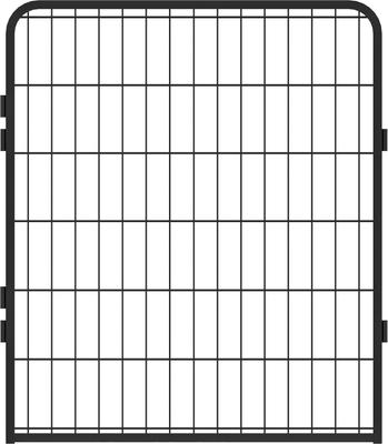 Show full view: Cesicia 12 Panel Metal Dog Playpen, Black slide 7 of 8