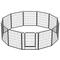 Show in main carousel: Cesicia 12 Panel Metal Dog Playpen, Black slide 1 of 8