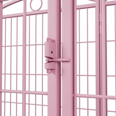 Show full view: Cesicia Foldable Dog Exercise Pen, Pink slide 6 of 9