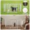 Show in main carousel: Zeus & Ruta Metal Foldable Dog Playpen, White, 32-in, 8 panel slide 7 of 8