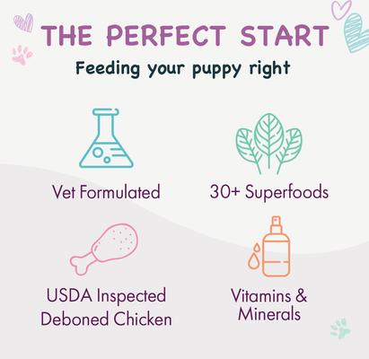 Show full view: Health Extension Puppy Little Bites Dry Dog Food, 3.5-lb bag slide 8 of 9