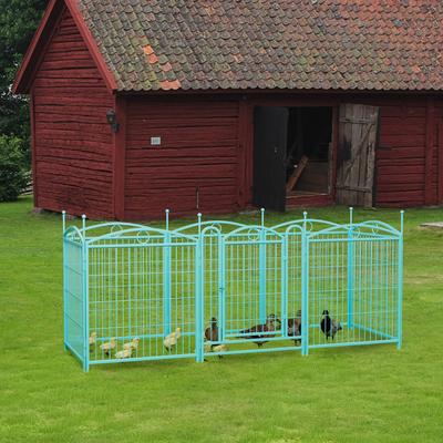 Show full view: Cesicia Foldable Dog Exercise Pen, Blue slide 6 of 8