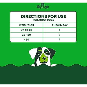 Greenies Hip & Joint Chicken Flavored Soft Chew Glucosamine Joint Supplement for Dogs, 80 count, 16.2-oz tub