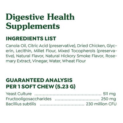 Show full view: Greenies Digestive Health Chicken Flavored Soft Chew Digestive Supplement for Dogs, 40 count slide 7 of 11