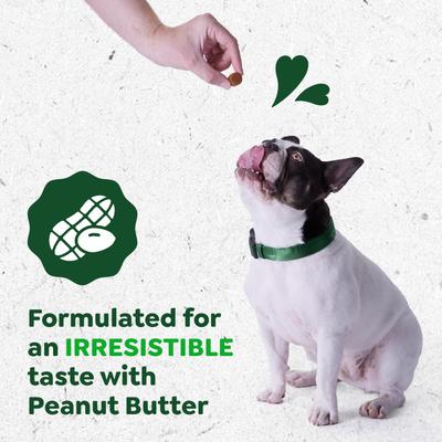 Show full view: Greenies Skin & Coat Sensitive Care Peanut Butter Flavor Supplement for Dogs, 80 count slide 6 of 11