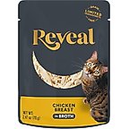 Reveal Natural Grain-Free Chicken Breast in Broth Flavored Wet Cat Food, 2.47-oz pouch, case of 12