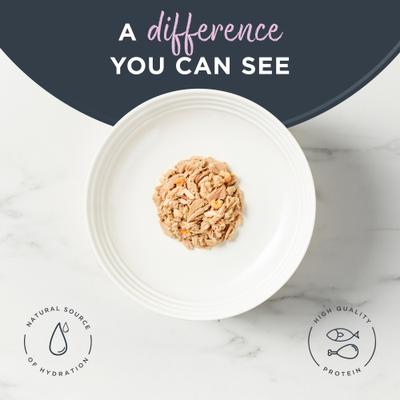 Show full view: Reveal Natural Grain-Free Tuna with Shrimp in Broth Flavored Wet Cat Food, 2.12-oz pot, case of 18 slide 3 of 10