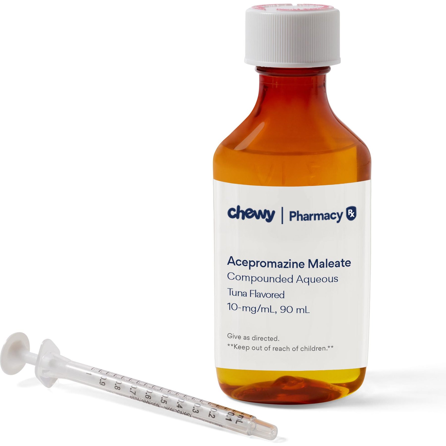 Acepromazine Maleate Compounded Tuna Oral Oil Suspension, 10 mg/mL, 90 mL for Veterinary use