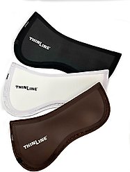 ThinLine Trifecta Cotton Horse Half Saddle Pad, White, Small
