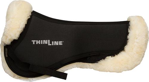 Show full view: ThinLine Trifecta Full Sheepskin Horse Half Saddle Pad, Natural, Medium slide 2 of 2