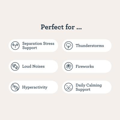 Show full view: Kradle All Day Calming Bone Bacon Flavored Calming Supplement Refill for Dogs, 28 count slide 5 of 11