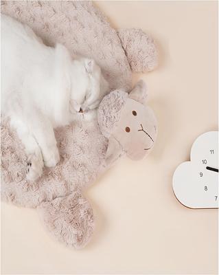 Show full view: ZEZE Little Lamb Pillow Dog Bed, Dark Beige, Medium slide 9 of 10