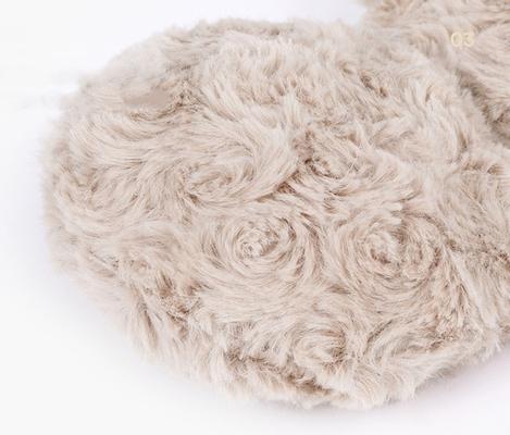 Show full view: ZEZE Little Lamb Pillow Dog Bed, Dark Beige, Medium slide 6 of 10