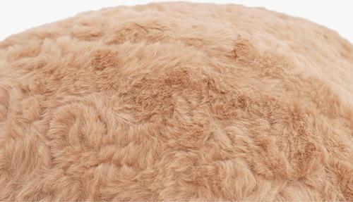 Show full view: ZEZE Bear Soft Nest Covered Cat Bed, Brown, Medium slide 4 of 10