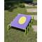 Show in main carousel: ZEZE Wavy Army Elevated Dog Bed, Medium, Purple/Yellow slide 8 of 11