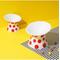 Show in main carousel: ZEZE Polka Dot Ceramic Elevated Cat Bowl, Red, 2-cup slide 6 of 9