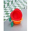Show in main carousel: ZEZE Collapsible Silicone Dog Bowl, Red, 3-cup slide 5 of 7