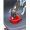 Show in main carousel: ZEZE Collapsible Silicone Dog Bowl, Red, 3-cup slide 4 of 7