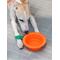 Show in main carousel: ZEZE Collapsible Silicone Dog Bowl, Orange, 3-cup slide 2 of 7