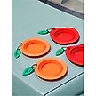 Show in main carousel: ZEZE Collapsible Silicone Dog Bowl, Orange, 3-cup slide 4 of 7