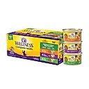 Wellness Complete Health Chicken & Turkey Pate Favorites Canned Cat Food, 3-oz can, case of 12