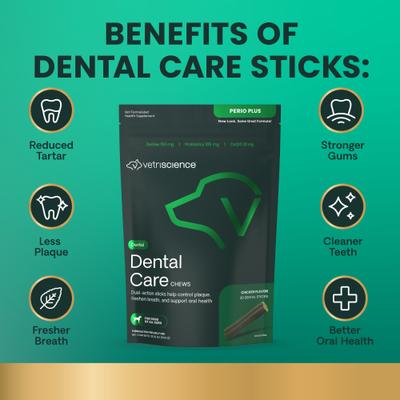 Show full view: VetriScience Perio Plus Healthy Mouth Chicken Flavored Dental Chews, 30 count slide 5 of 10