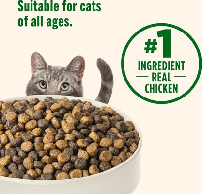 Show full view: Nutrish Whole Health Blend Chicken & Brown Rice Recipe Dry Cat Food (Rachael Ray), 14-lb bag slide 6 of 13