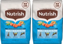 Rachael Ray Nutrish Whole Health Blend Salmon & Brown Rice Recipe Dry Cat Food, 28-lb bundle