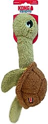 KONG Scruffs Turtle Dog Toy, Green, Medium/Large slide 2 of 3