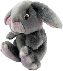 KONG Toughz Bunny Dog Toy, Grey, Medium