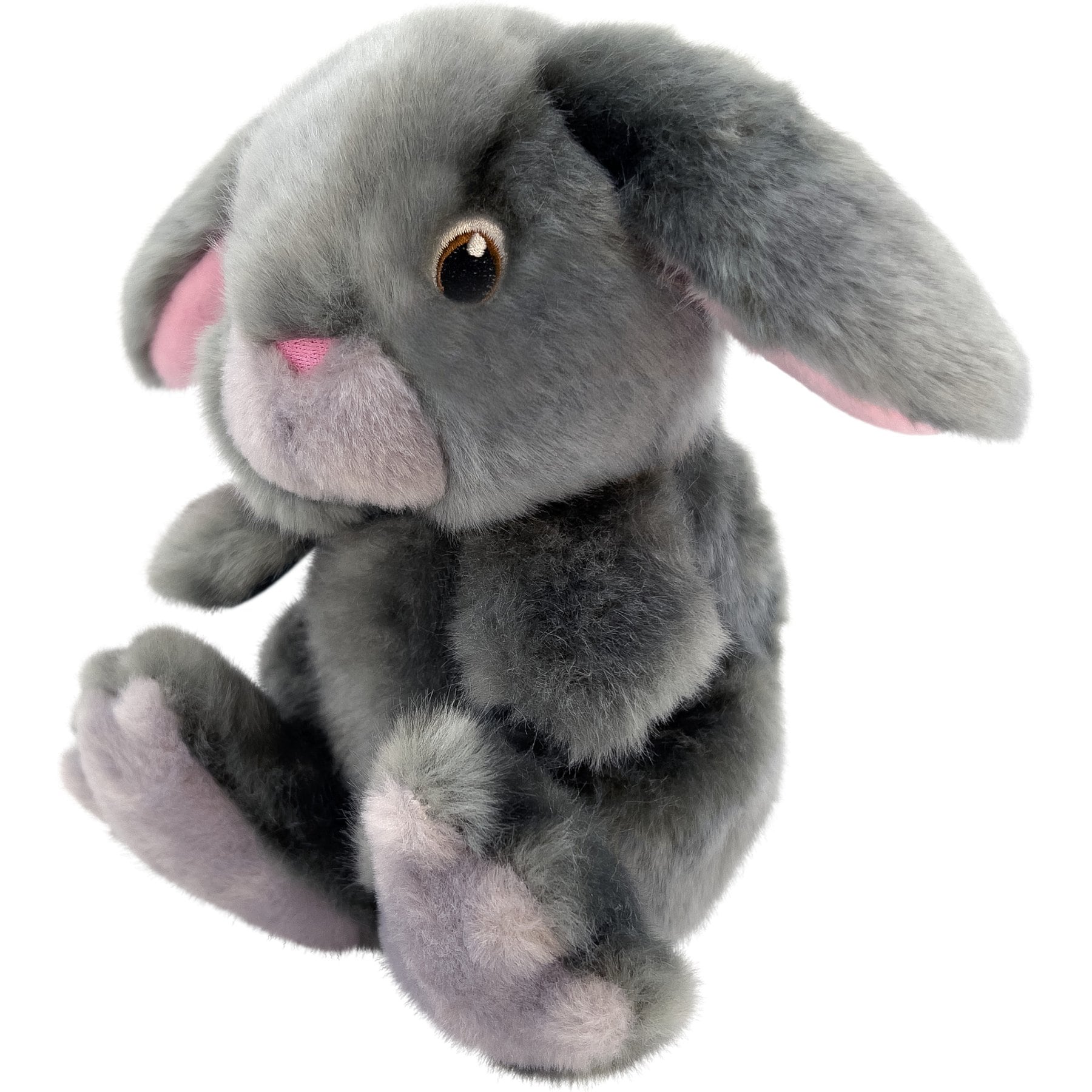 KONG Toughz Bunny Dog Toy, Grey, Medium