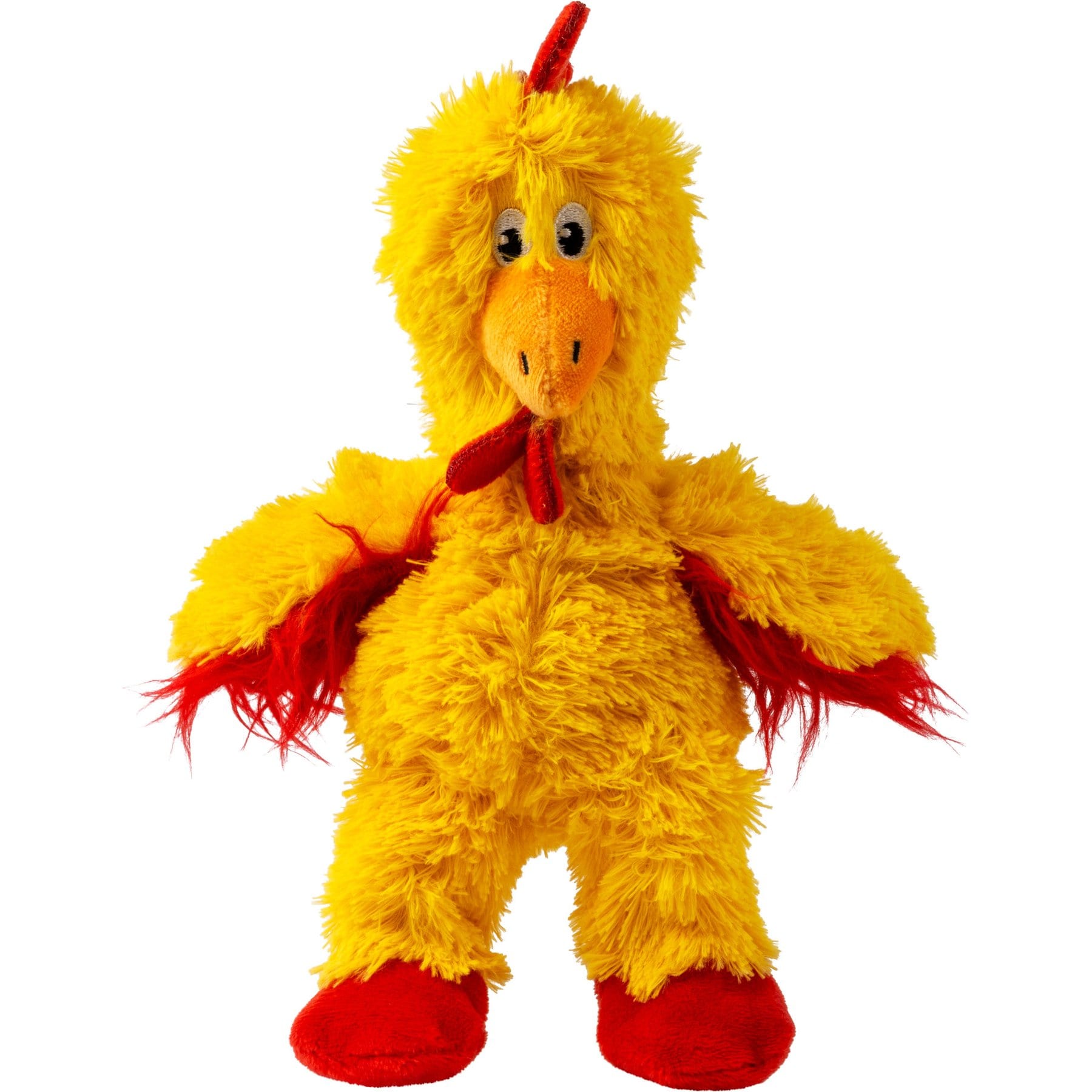 KONG Knots Chicken Dog Toy, Yellow, Small