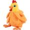 Show in main carousel: KONG Layerz Forage Hen Dog Toy, Yellow, Medium slide 4 of 5