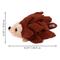 Show in main carousel: KONG Layerz Forage Hedgehog Dog Toy, Brown, Medium slide 2 of 5
