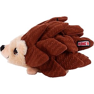 KONG Layerz Forage Hedgehog Dog Toy, Brown, Medium
