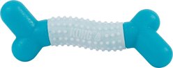 KONG Duets Dental Stick Dog Toy, Teal, Small