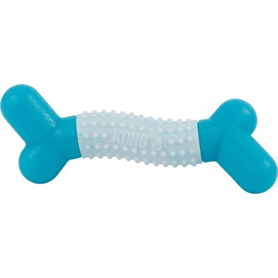KONG KONG Goomz Dental Stick Dog Toy, Teal, Small