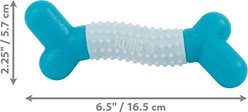 KONG Duets Dental Stick Dog Toy, Teal, Small slide 2 of 3