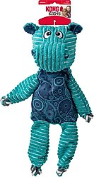 KONG Floppy Knots Hippo Jumbo Dog Toy, Teal, Jumbo slide 2 of 6