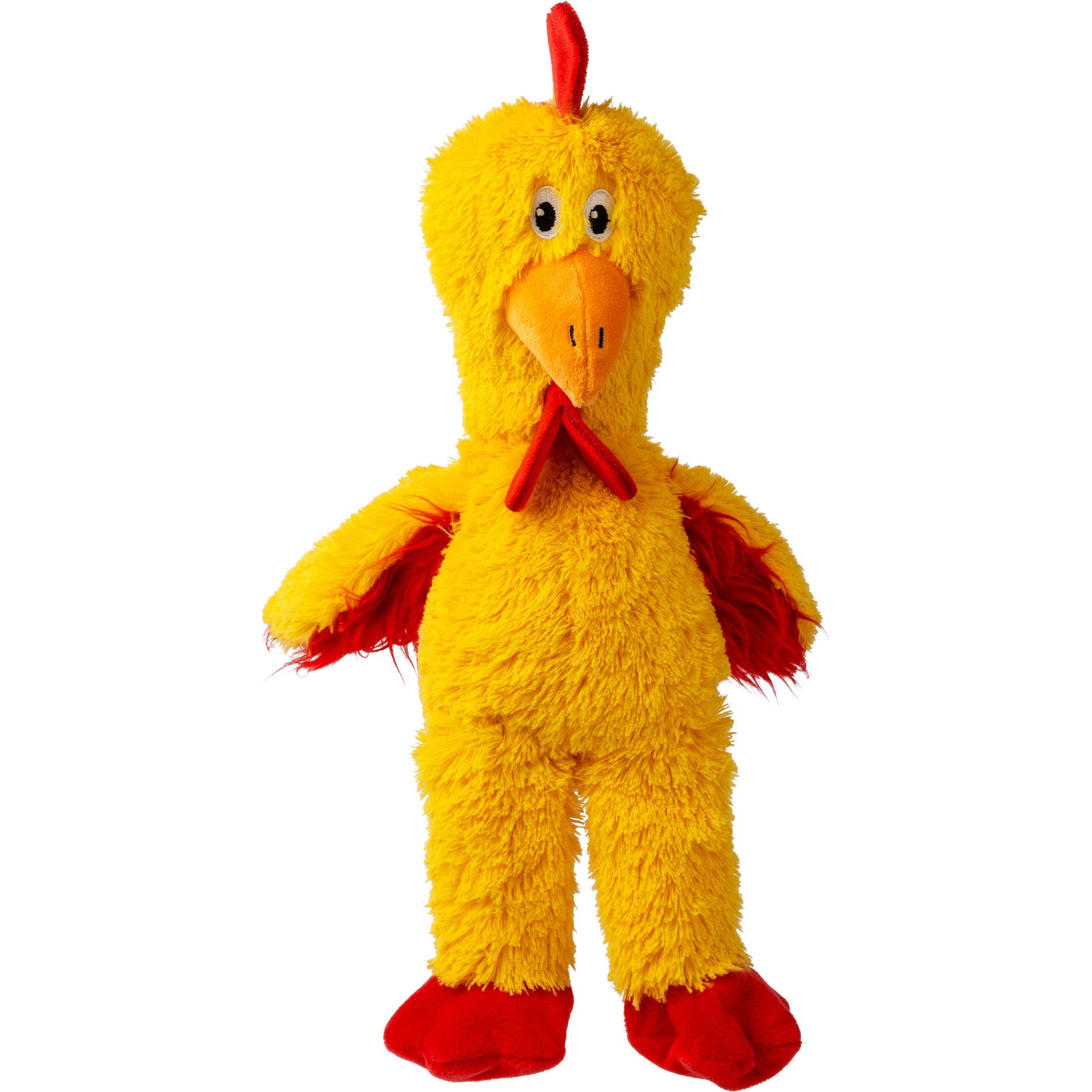KONG Knots Chicken Dog Toy, Yellow, Medium/Large