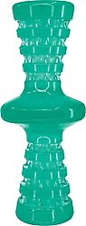 KONG Squeezz Dental Roller Stick Dog Toy, Green, Small