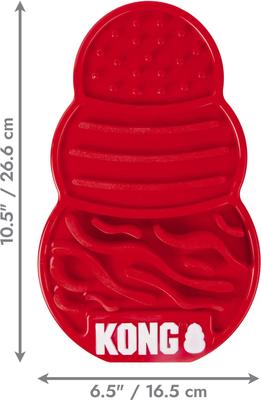 Show full view: KONG Licks Dog Toy, Red, X-Large slide 2 of 4
