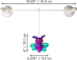 KONG Connectsglow Firefly Cat Toy, Green Purple, One size slide 2 of 6
