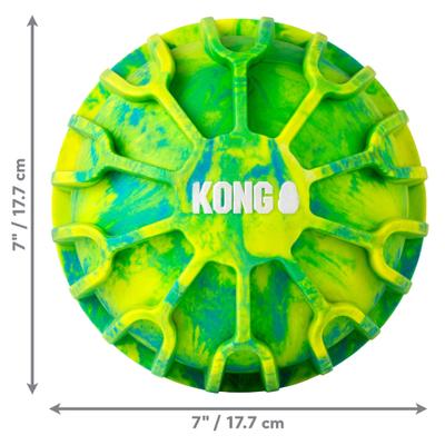 Show full view: KONG Flexball Sport Ball Xl Dog Toy, Yellow, X-Large slide 2 of 6