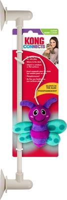 Show full view: KONG Connectsglow Firefly Cat Toy, Green Purple, One size slide 4 of 6